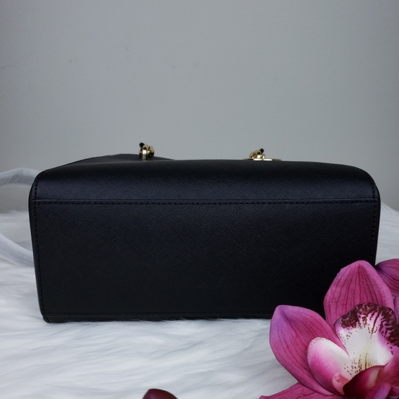 🌺NWT Michael Kors MD Sofia Tote Bag Purse Black - Picture 5 of 8